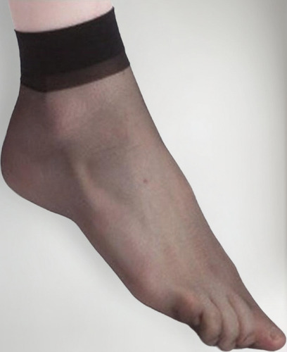 10 Pares De Calcetines Invisibles De Seda Transparente Para