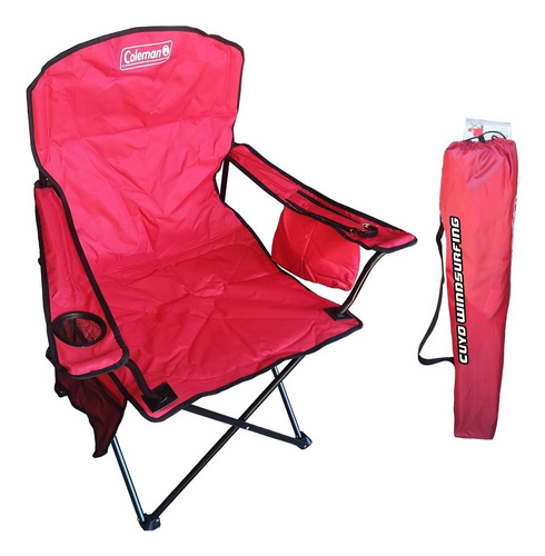 Silla Director Plegable Grande Coleman Camping Pesca 148 Kg