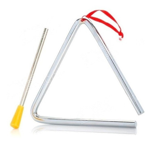 Triangulo Metal Percusion Intrumento Musical Orquesta 10cm