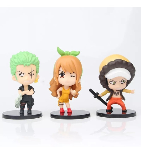 Set 6 Figuras One Piece 9-11cm