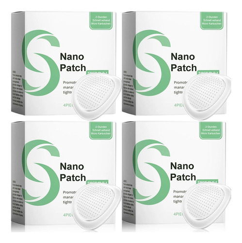 Nanopatch Smgt-glp-1, Ingredientes 100% Naturales, Suave