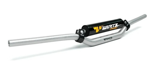 Manubrio Wirtz Enduro Motocross W3d Alto 28mm Gris Plata