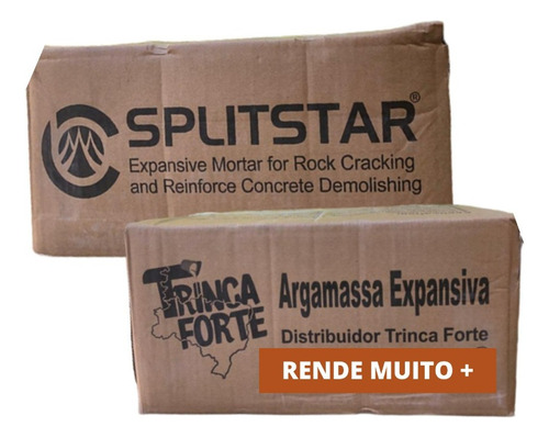 Cimento Expansivo Para Demolição Trinca Forte Rocha Rende+