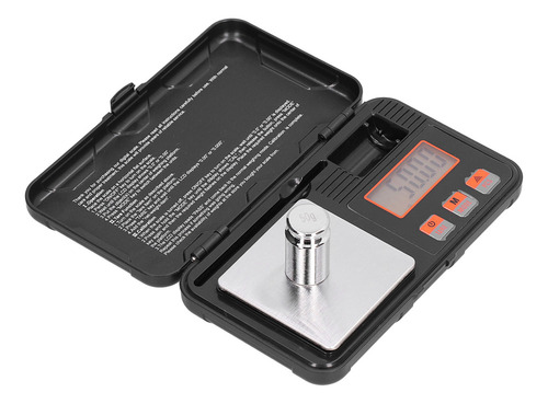 * Escala De Gramos, Pantalla Lcd For Joyas, 200 G/0,01 G,