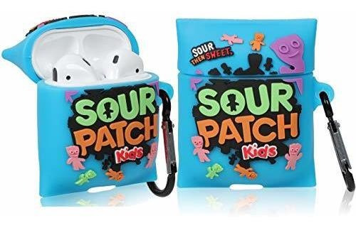 Funda De Silicona Para AirPods Sour Patch Kids