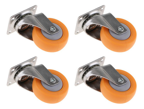 Ruedas Giratorias De 4 Piezas 360 ° Ruedas Giratorias De De