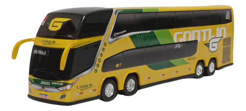 Brinquedo Ônibus Em Miniatura Gontijo 2 Andares G7