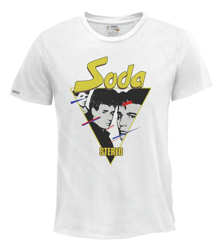 Camiseta Estampada Hombre Soda Stereo Rock Pop Irk2