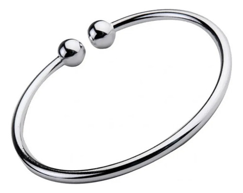 2 Brazalete Plata Abiertos Joyas