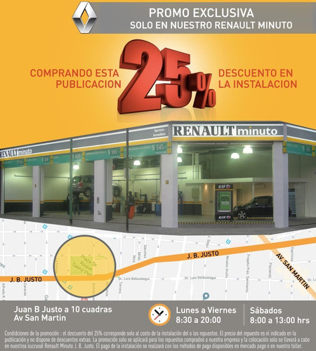 Taza Rueda Renault Master Hasta 2012- Original