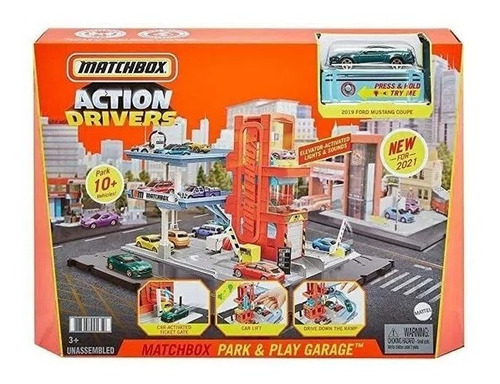 Matchbox Action Drivers Park & Play Garage