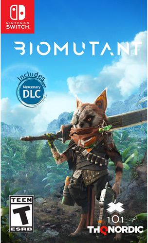 Juego Biomutant Nintendo Switch Con Dlc Gratuito Mercenary L