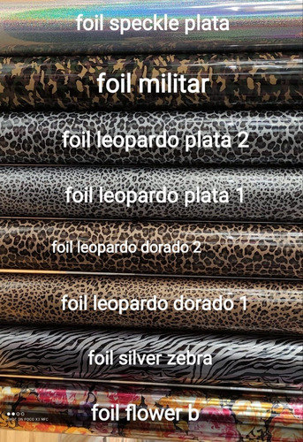 Vinilo Foil Para Textil Termotransferible Por Metro