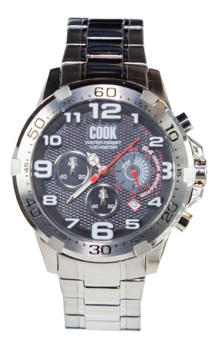 Reloj Hombre John L. Cook Velvet Chrono Acero 5684