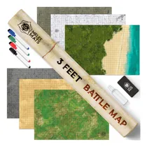 Comprar Kit Tapetes D&d Melee Mats 3 Lados Dobles 61x91 Cm