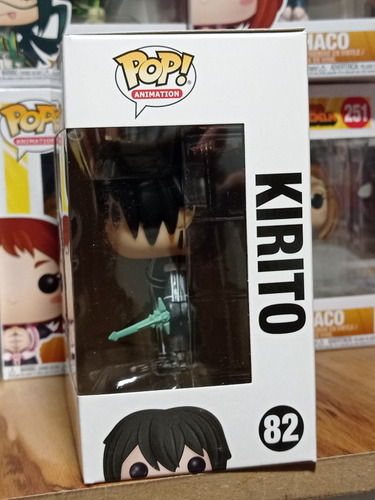 Kirito Funko Pop # 82 Anime Sword Art Online Espadas