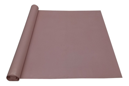 Manta Borracha Latex Lâmina Rosa Elástico 0,5mm 1m X 1m