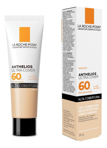 Protetor Solar Facial Fps60 Anthelios Pele Extra Clara 30g