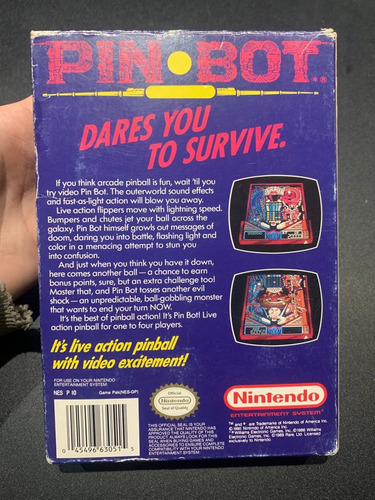 Pin Bot Nintendo Nes (Usado)