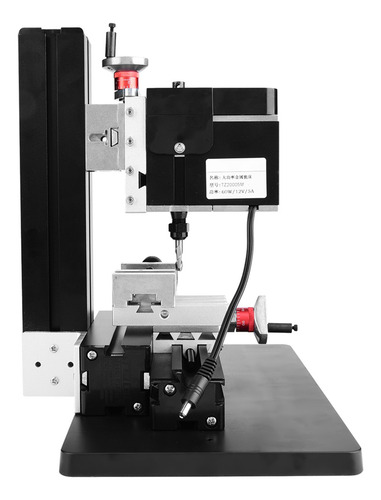 Mini Torno De Fresado De Metal, 60 W, 12000 Rpm, Máquina En