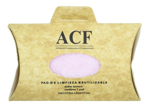 Acf Pad De Limpieza Facial Reutilizable Doble Textura