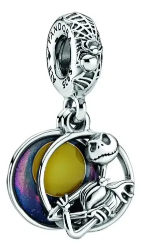 Charm Colgante Pandora Jack Skellington Color Plata | MercadoLibre