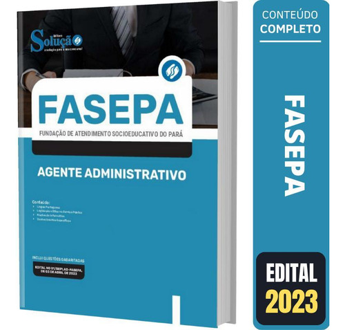Apostila Concurso Fasepa - Agente Administrativo