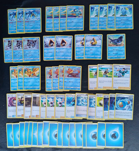 Pokemon Mazo Deck Inteleon Glalie Floatzel - Nova009