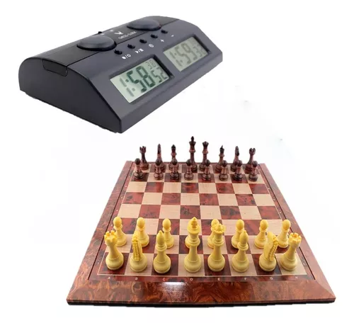 Relogio Digital Profissional P/Xadrez Chess Clock Leap em