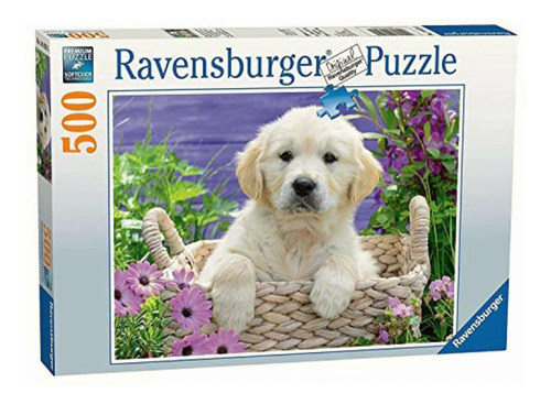 Ravensburger Sweet Golden Retriever 500 Piezas Rompecabezas