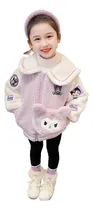 Comprar Suéter Kuromi Sanrio Kuromi Con Bolsa Kawaii Para Niñas