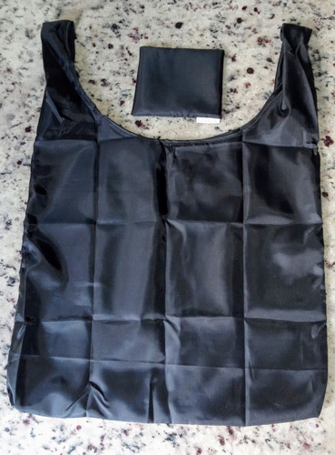 Imagen 5 de 9 de Bolso Ecológico Plegable Nailon Para Compras Varios Colores