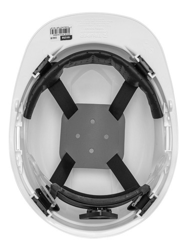 Casco De Seguridad Ventilado, Ajuste De Matraca, Blanco