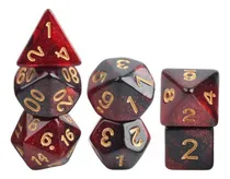 Comprar 2 Juego De Dados Poliédricos Juego De Mesa De Fiesta Niños