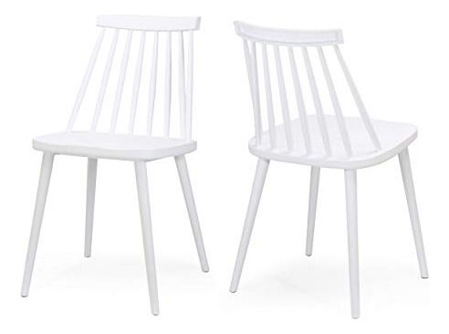 Phoebe Hume Farmhouse Spindle-back Dining Chair (set Of...