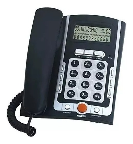 Telefono Fijo De Mesa Identificador Altavoz Winco 6070