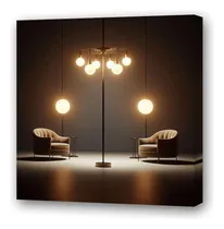 Comprar Cuadro 30x30cm Iluminacion Bellas Lamparas Y Velas C1