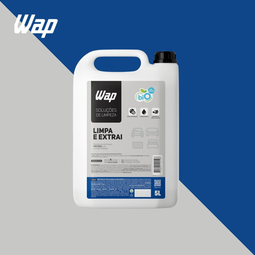 Limpador Detergente Extratora Limpa E Extrai Wap 5 L