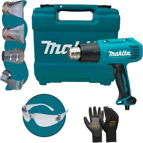 Soprador Termico 1600w Hg5030k Makita C/ Kit
