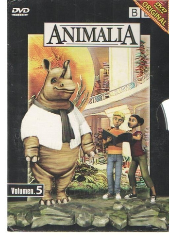 Legoz Zqz Animalia Vol 5 - Dvd - Fisico - Ref- 965