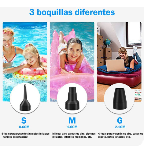 Bombas De Aire Eléctricas Para Inflar Y Desinflar Colchones