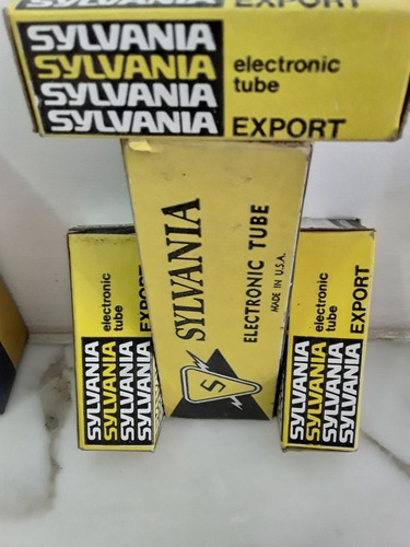 Imagen 2 de 5 de Tubos Y Valvulas De Radios Televisores Antiguos. Sylvania