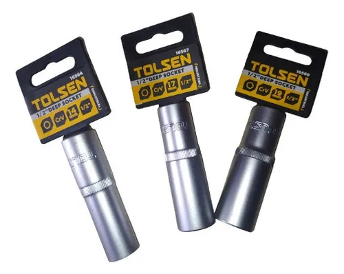 comprar Dado Hexagonal Largo 14 17 Y 19mm Cuadrante 1\u002F2  Tolsen 