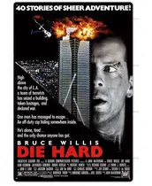 Comprar Cartel Metal  Duro De Matar Bruce Willis 