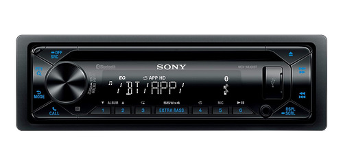 Estéreo Para Auto Sony Mex N4300bt Con Usb Y Bluetooth