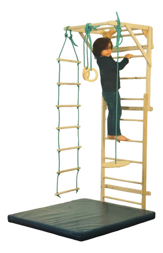 Juego Pikler Triangulo, Balancin Y Rampa, Gimansio Casa Niño