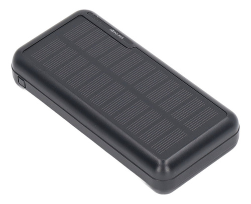 D Banco De Energía Solar Portátil De 3000 Mah Con Doble