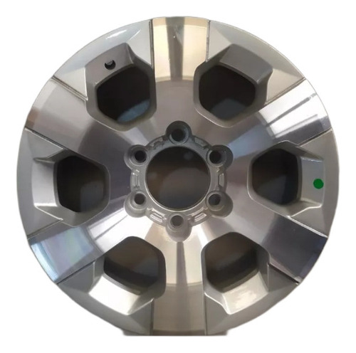 Roda Chevrolet S10 Ltz Aro 17 ®10410 Unidade Avulsa Cor Prata Diamantada