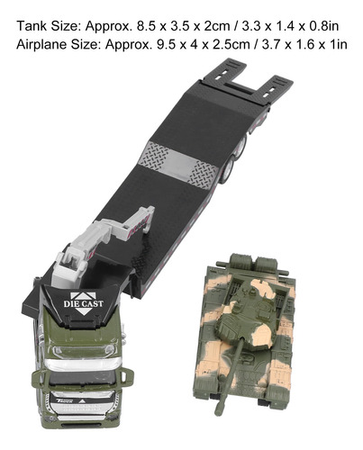 Conjunto De Modelos De Tanque De Camiones De Aleación De Jug