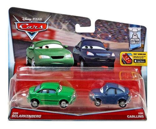 Disney Cars | Dan Sclarkenberg Y Kim Carllins (empaque Abier